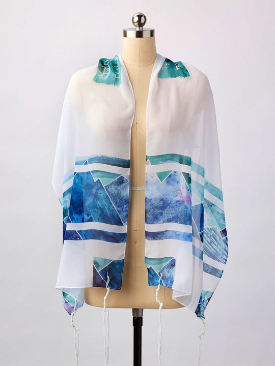 Blue Mountain Tallit by Advah Designs