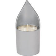 Yair Emanuel Candlesticks Silver Yahrzeit Memorial Candleholders by Yair Emanuel