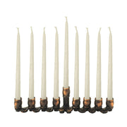 Ten Thousand Villages Menorahs Recycled Bicycle Chain Menorah