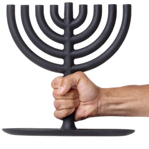 Areaware Menorah Default Wrought Iron Menorah by Areaware