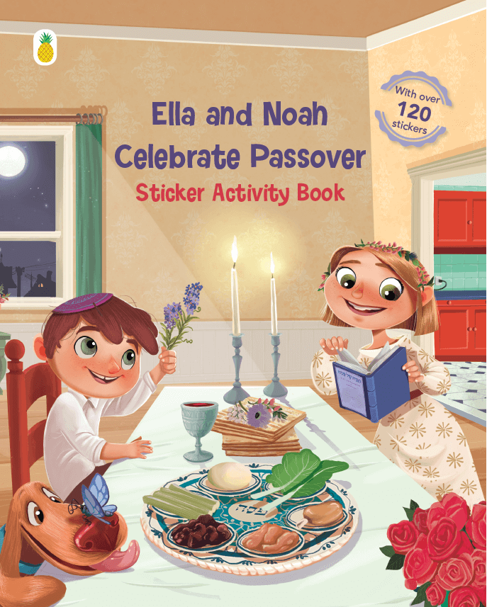 Ella and Noah Books Ella and Noah Celebrate Passover: Sticker Activity Book