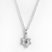 Emily Rosenfeld Necklaces Silver / Small Sterling Silver Star of David Necklace by Emily Rosenfeld - Small or Medium