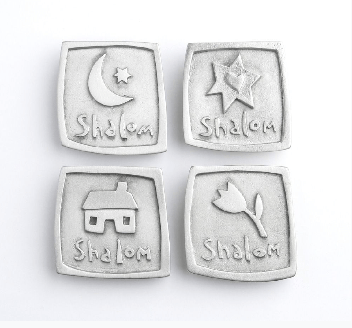 Emily Rosenfeld Magnets Default Shalom Magnets by Emily Rosenfeld