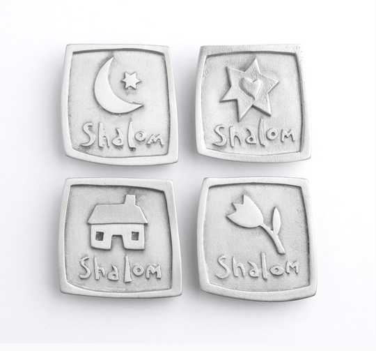 Shalom Magnets by Emily Rosenfeld