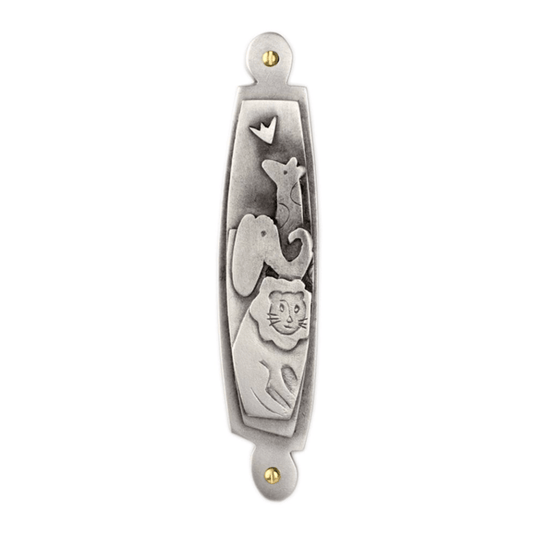 Noah's Ark Mezuzah By Emily Rosenfeld