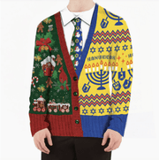 FauxReal T-Shirts Ugly Chrismukkah T-Shirt/Sweater - Unisex