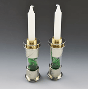 Joy Stember Candlesticks Round Wedding Shards Candleholders by Joy Stember