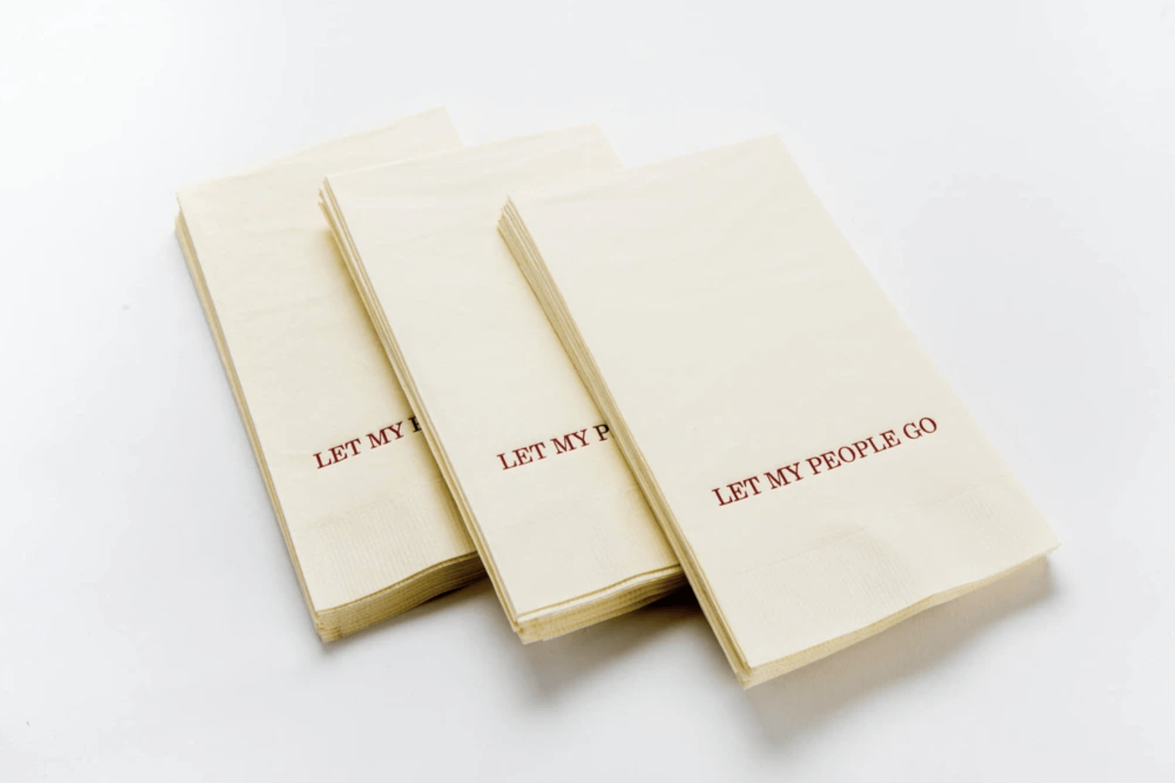 Other Towel Default Let My People Go Hand Towels, Set of 20