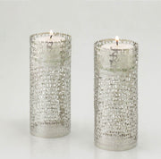 Hoshen Designs Candlesticks Woman of Valor Candleholders - White Gold