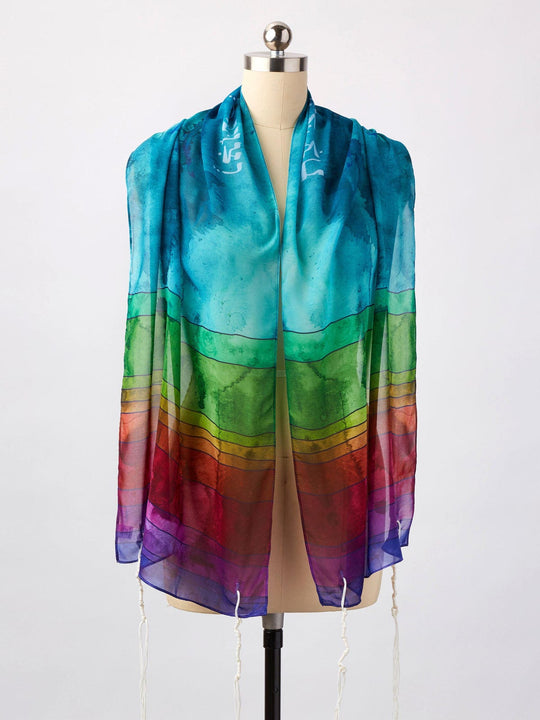 Stained Glass Tallit by Advah Designs
