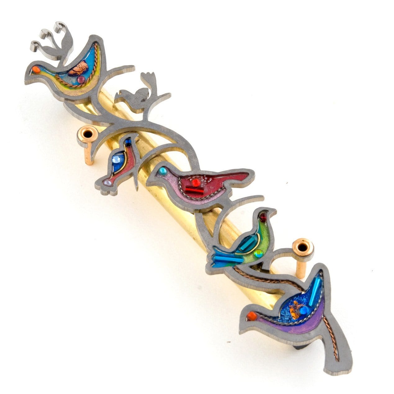 Seeka Mezuzahs Seeka Doves of Peace Mezuzah