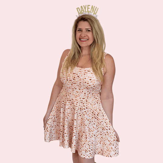 Matzah Skater Dress - (Sizes XS - 3XL)