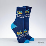 Rite Lite Socks Blue / 10-13 Dreidel Squad Socks, Adult
