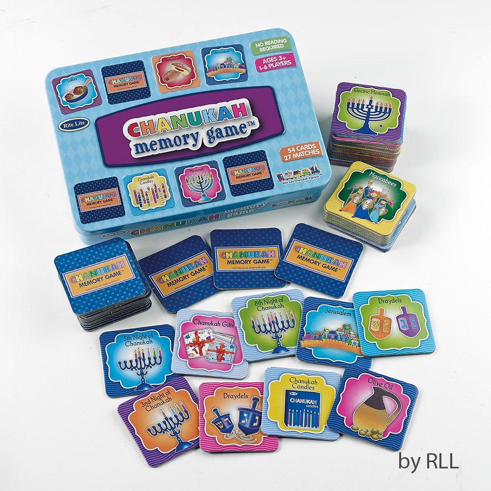 Rite Lite Game Hanukkah Memory Game