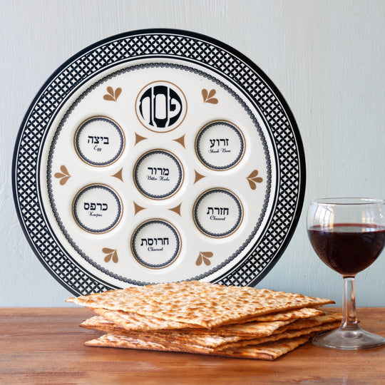 Seder Traditions Melamine Seder Plate