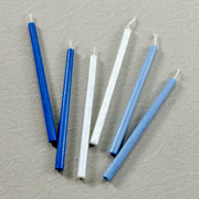 Rite Lite Hanukkah Candles Deluxe Assorted Blue, Light Blue and White Hanukkah Candles
