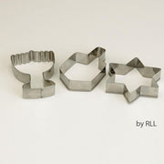 Rite Lite Cookie Cutters Three Piece Hanukkah Cookie Cutters