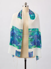 Advah Tallises Water Silk Tallit by Advah Designs