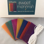 Linda's Gourmet Latkes Candles Beeswax Hanukkah Candle Kit