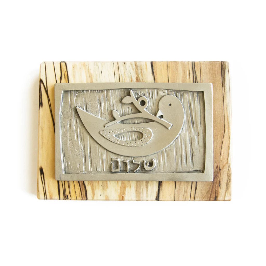 Emily Rosenfeld Panels Dove Shalom Panel by Emily Rosenfeld