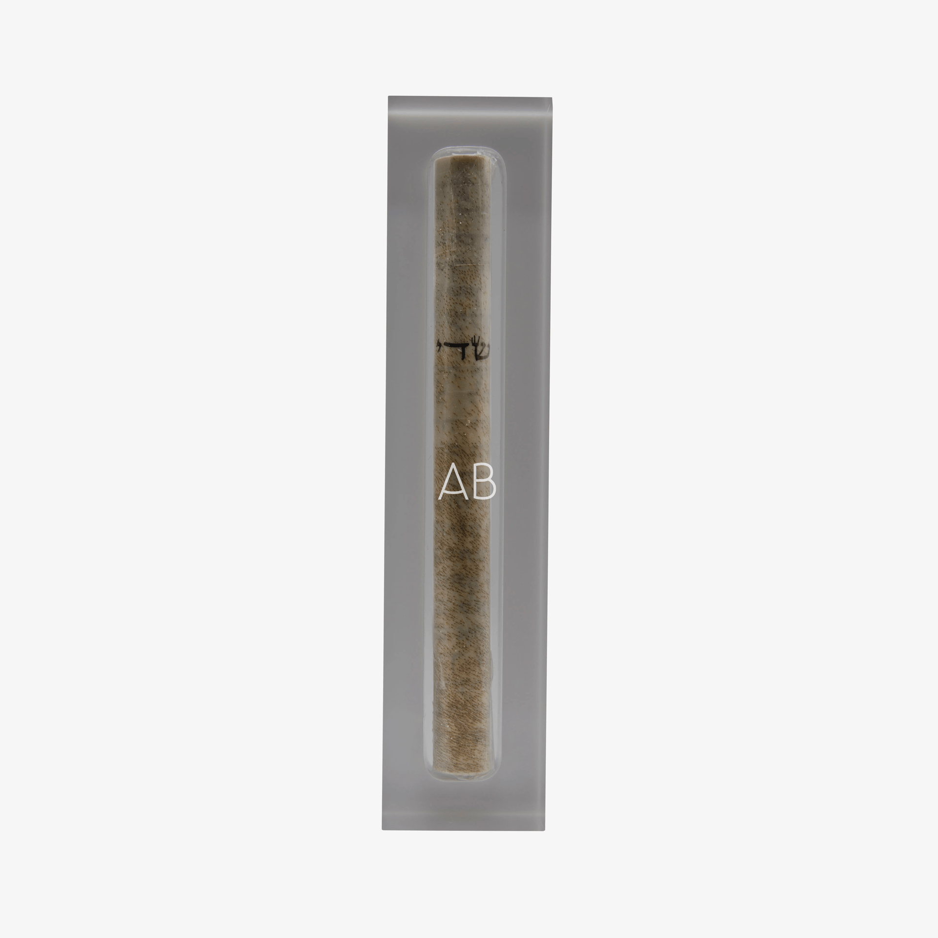 Apeloig Collection Mezuzahs Acrylic Mezuzah - (Choice of Colors)