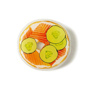 Drawn Goods Magnets Foxy Loxy Bagel Magnet