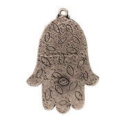 Michal Golan Wall Hamsas Indigo and Silver Wall Hamsa by Michal Golan