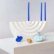 Studio Armadillo Menorah Ceramic Wavy Menorah