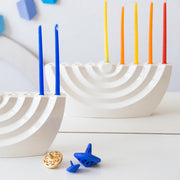 Studio Armadillo Menorah Ceramic Wavy Menorah