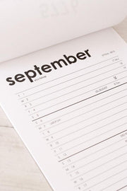 Chai and Home Calendar Jewish Calendar/Planner Pad by Chai & Home