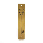 Emily Rosenfeld Mezuzahs Brass Key Mezuzah by Emily Rosenfeld