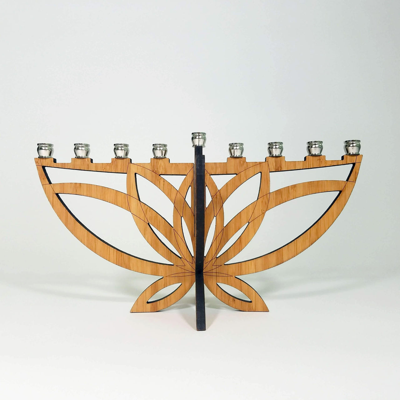 GioGio Design Menorahs Lotus Flower Menorah