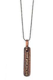 Marla Studio Necklaces This Too Shall Pass Necklace by Marla Studio