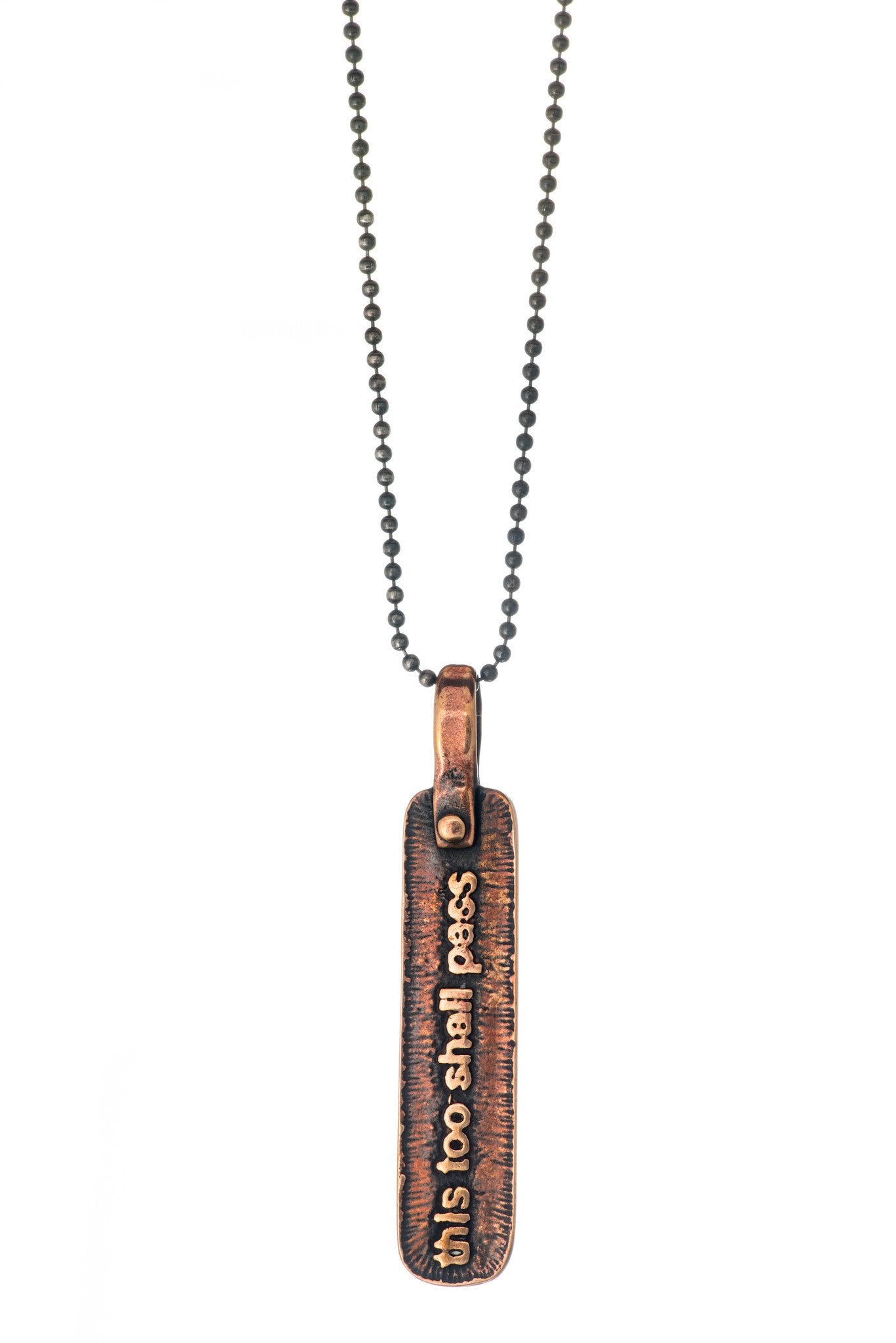 Marla Studio Necklaces This Too Shall Pass Necklace by Marla Studio