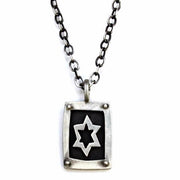 Emily Rosenfeld Necklaces Silver Chain Men's Star of David Necklace by Emily Rosenfeld