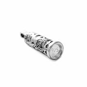 Alef Bet Necklaces Silver Star of David Mezuzah Necklace