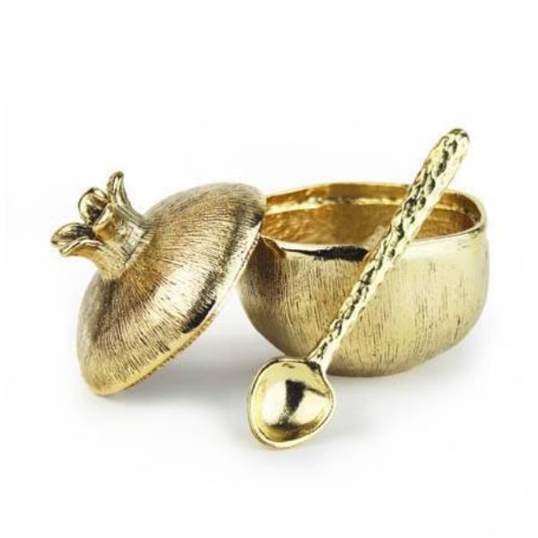 Quest Honey Dishes Gold Mini Gold Pomegranate Bowl