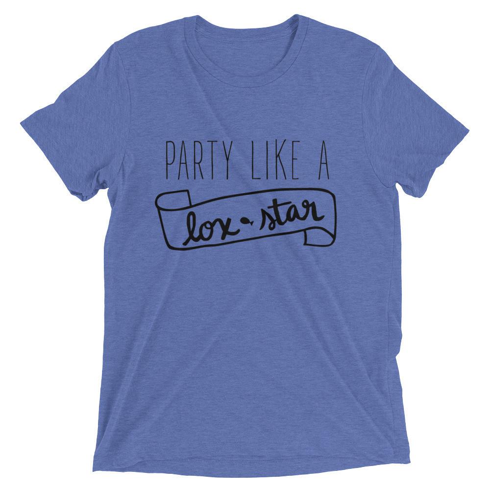 What Jew Wanna Eat T-Shirt Blue / XS Party Like a Lox Star Unisex T-Shirt