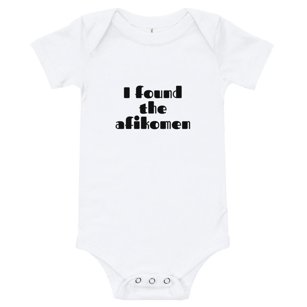 ModernTribe Onesies White / 6-12m I Found the Afikomen Baby Onesie - White, Blue or Pink