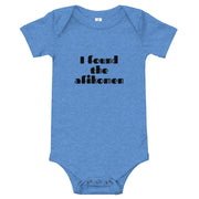 ModernTribe Onesies Heather Columbia Blue / 3-6m I Found the Afikomen Baby Onesie - White, Blue or Pink