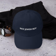 ModernTribe Hats Nice Jewish Boy Embroidered Hat - Navy, Pink or Light Blue