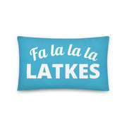 ModernTribe Pillows 20×12 Fa la la la Latkes Pillow