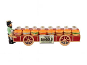 Zion Judaica Menorahs Default Bagels Hand-Painted Menorah