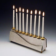 Joy Stember Menorahs Negev Menorah by Joy Stember