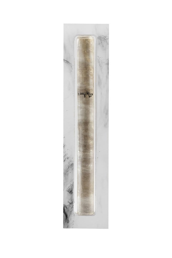 Apeloig Collection Mezuzahs Marble Acrylic Mezuzah - (Choice of Colors)