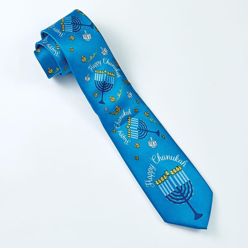 Rite Lite Neckties Happy Chanukah Tie