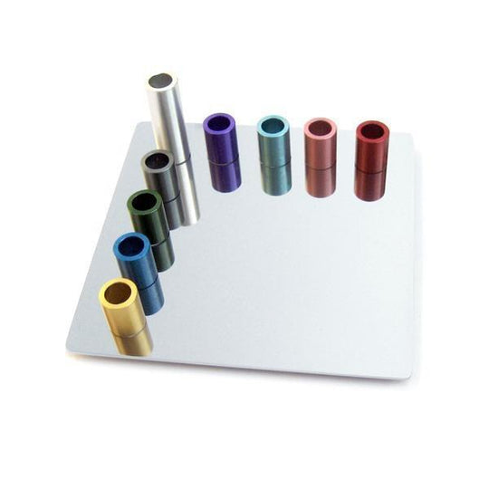 Travel Magnetic Menorah by Laura Cowan