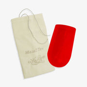 Mazel Tov Glass Smash Glass Red Brights! Jewish Wedding Smash Glass