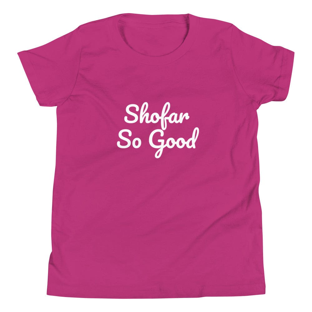 ModernTribe Berry / S Shofar So Good Youth Short Sleeve T-Shirt - (Choice of Color)