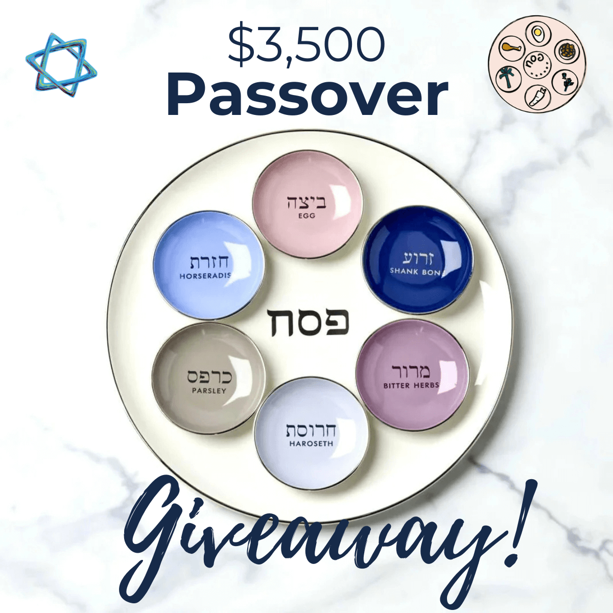 $3,500 Passover Giveaway - ModernTribe